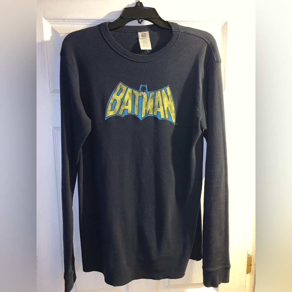 DC Comics BATMAN Men’s Long Sleeve Size Large